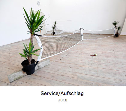Service/Aufschlag